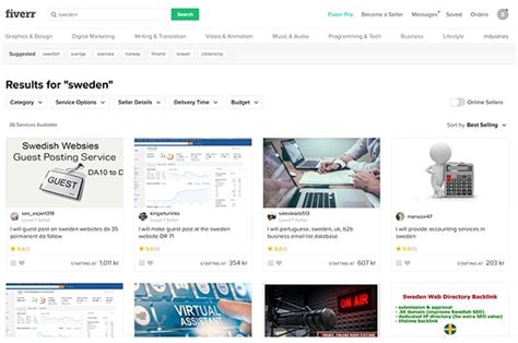 fiverr sverige.